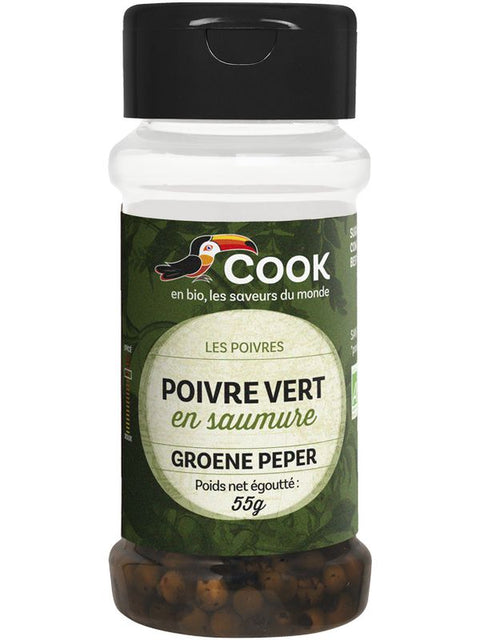 COOK Poivre vert saumure 55g