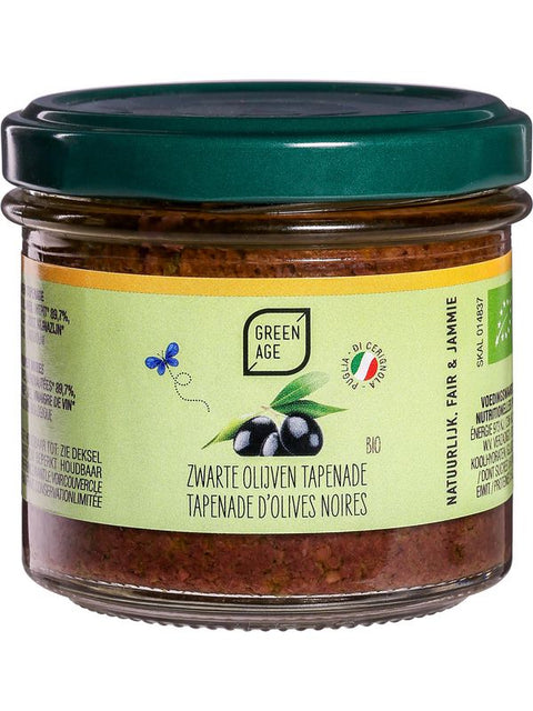 GreenAge Tapenade d'olives noires 100g