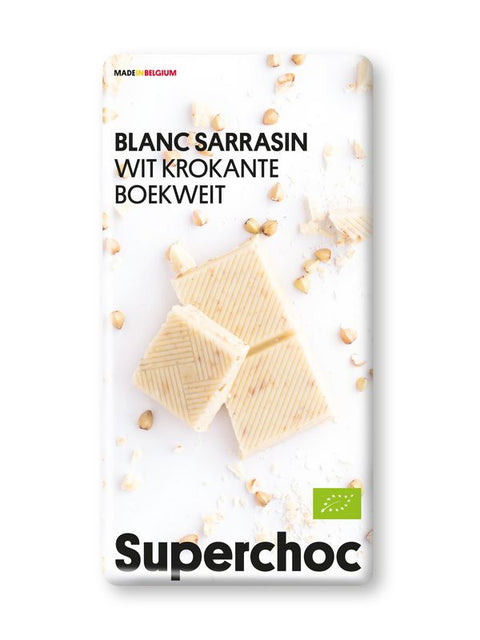 SUPERCHOC Chocolat blanc sarrasin 70g