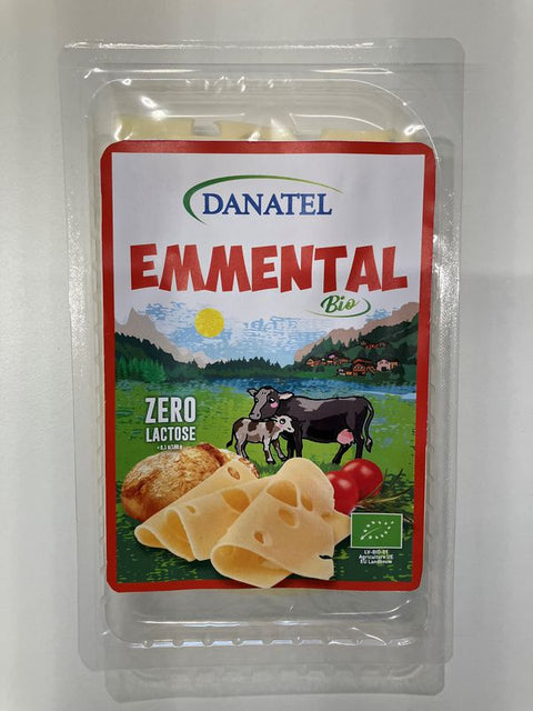 DANATEL Emmental tranches sans lacto150g