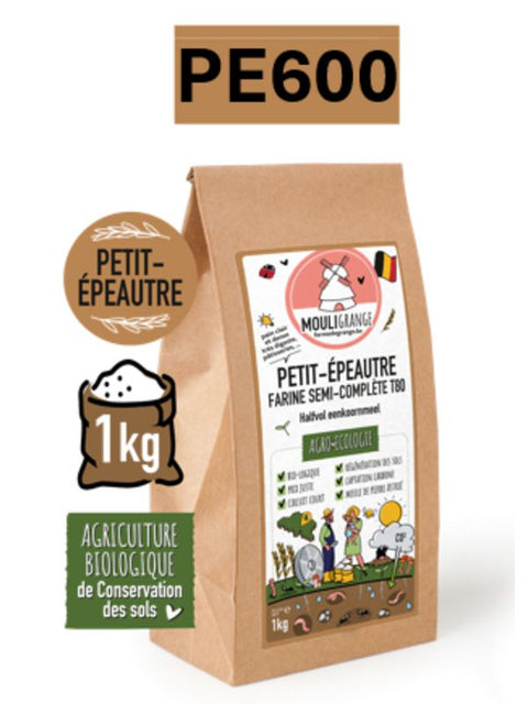 MOULIGRA Farine petit épeaut 1/2comp T80
