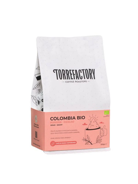 TORREFACT Colombie doux grains 250g