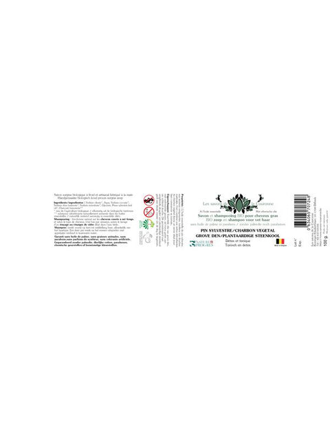COURONNE Savon pin charbon 100g