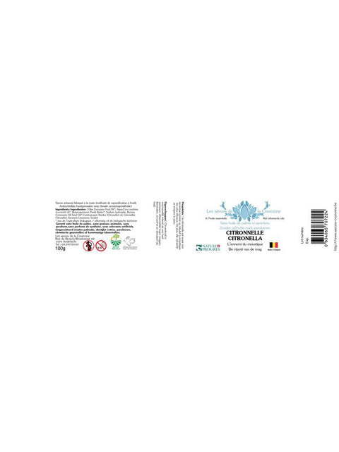 COURONNE Savon citronelle 100g