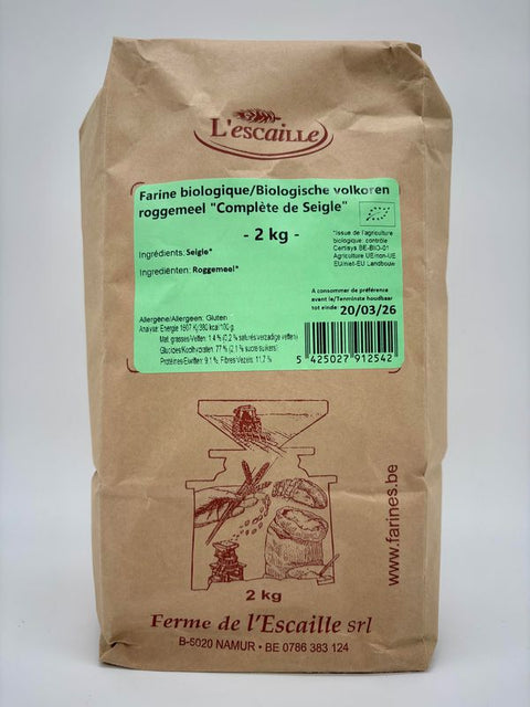 ESCAIL Farine de seigle 2kg