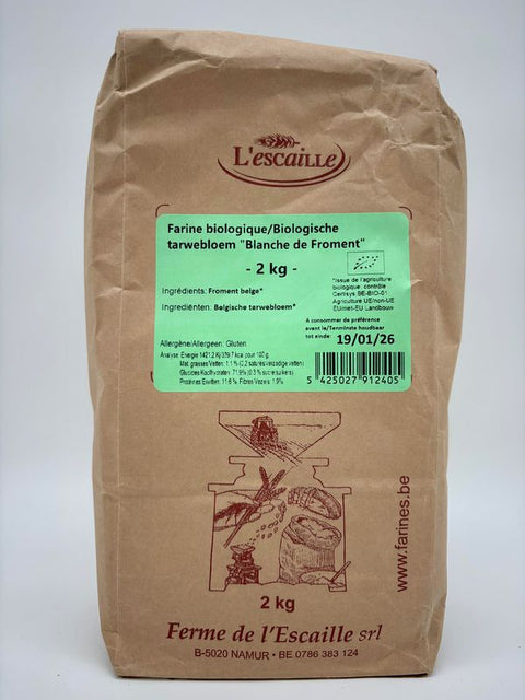 ESCAIL Farine de froment blanche 2kg