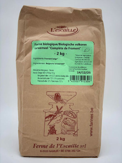 ESCAIL Farine de froment complète 2kg