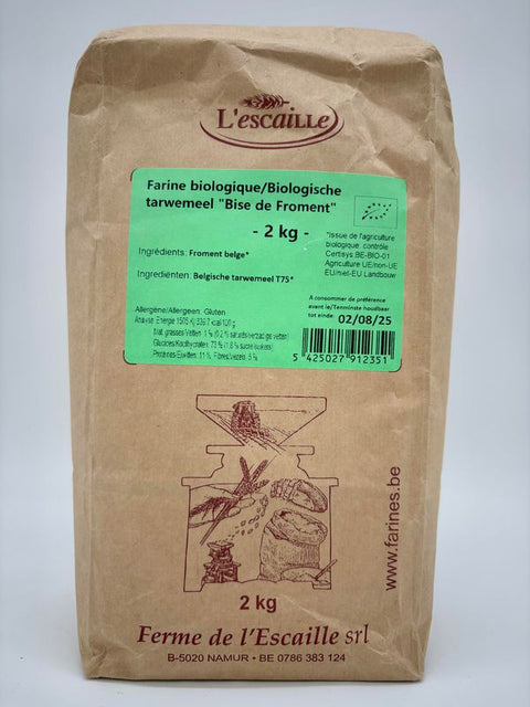 ESCAIL Farine froment bise 80% T75 2kg