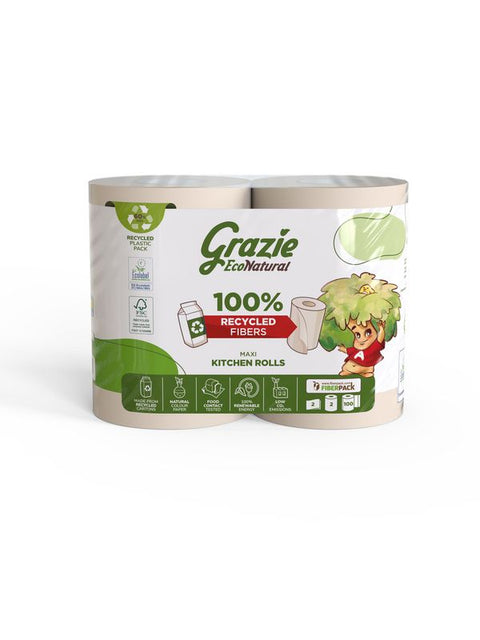 GRAZIE Papier absorb 2 maxi rolls 2-ply