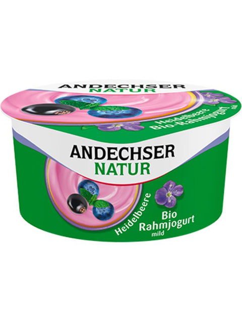 AND Yaourt crème myrtilles/cassis 150gr