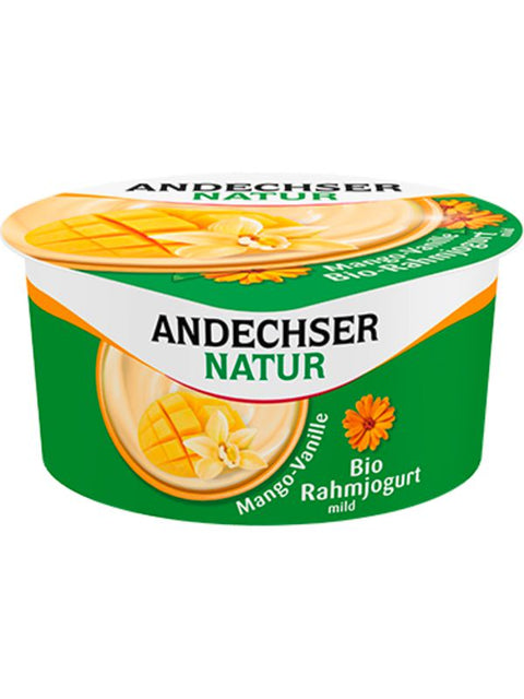 AND Yaourt crème mangue-vanille 150g