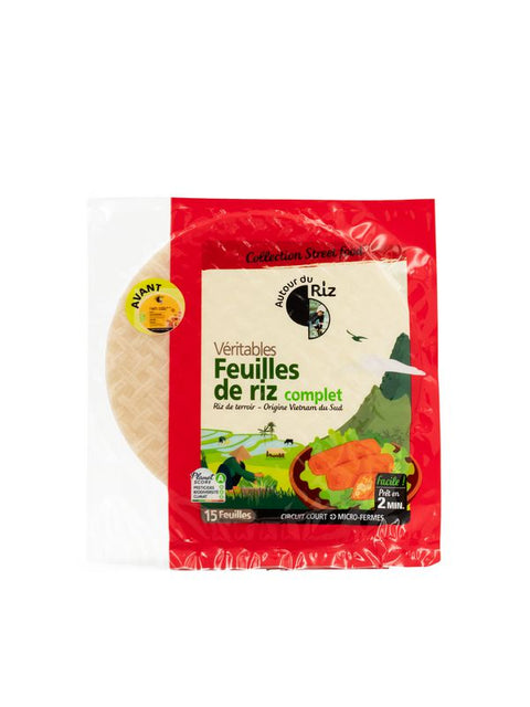 AUTOUR RIZ Feuille de riz complet 150g