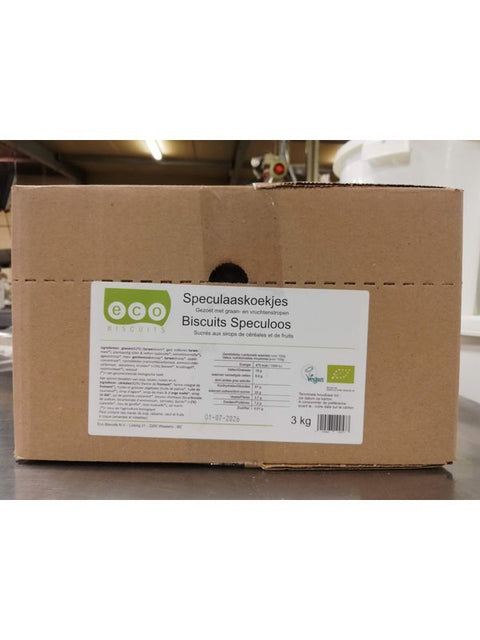 ECOBISCUITS Biscuits spéculoos 3kg