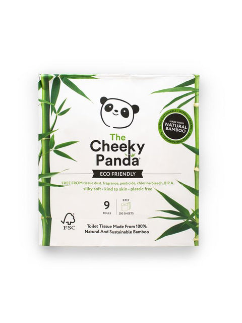 CH PANDA Papier Toilet Bambou 3ply 9rol