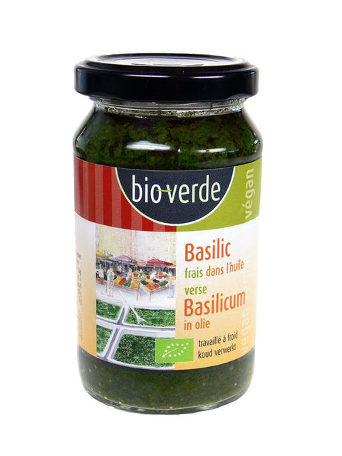BV basilic frais en huile 165g