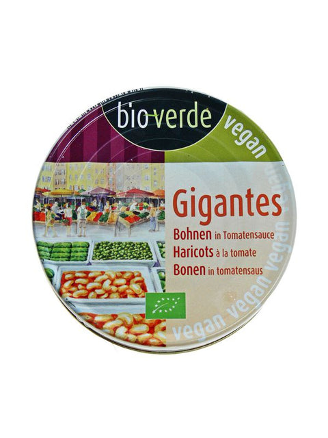 BIO-VERDE Gigantes (haricots/sauce)190g