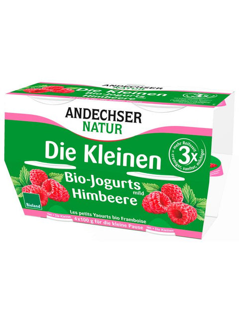 AND Yaourt  framboise 4x100g 3.8%