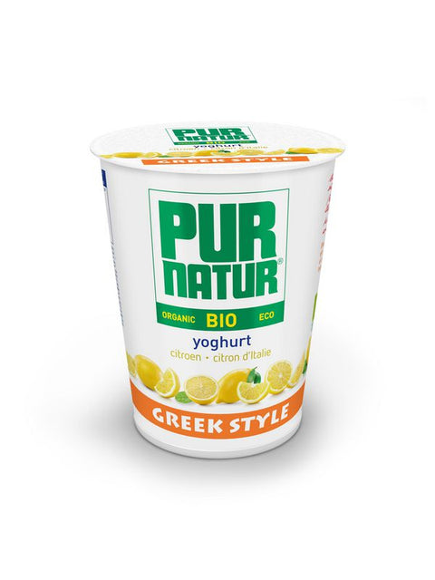 PURNAT Yaourt greek style citron 400g