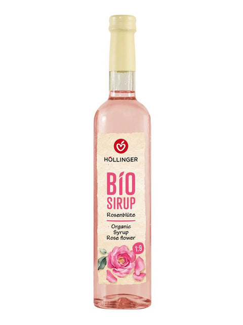 HOLLINGER Sirop pétales rose 500ml
