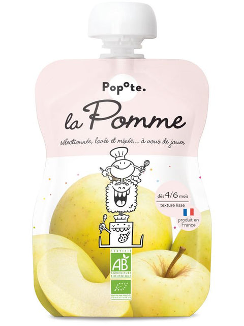 POPOTE Gourde pomme 120g