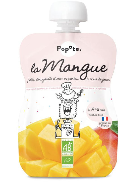 POPOTE Gourde mangue 120g