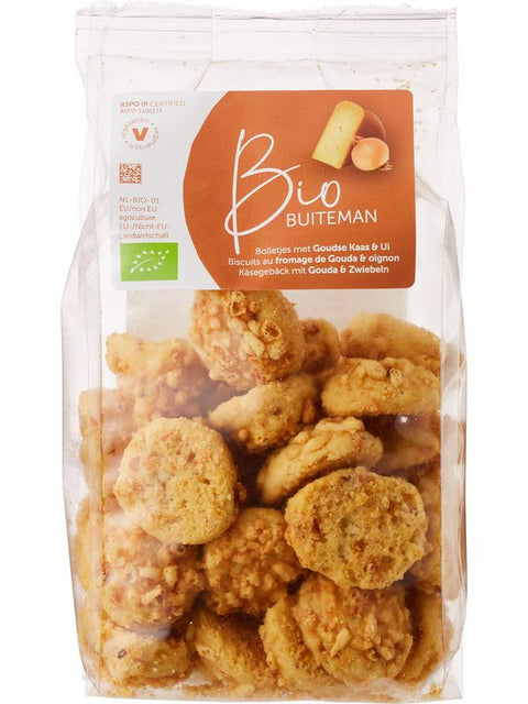 BUITEMAN Boules au gouda & oignon 125g