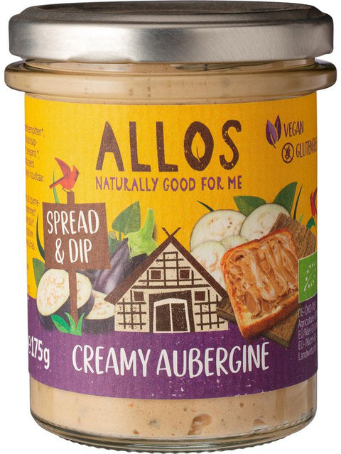 ALLOS Aubergine à tartiner crémeuse 175g
