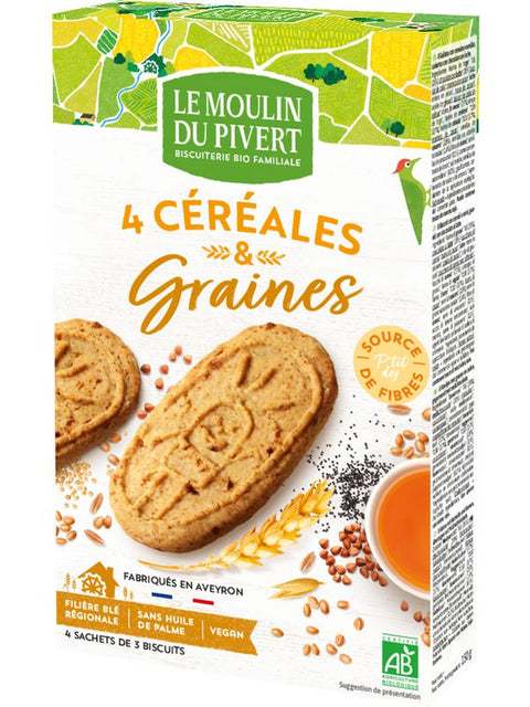 MOUL PIVER P'tit déj' multi céréal 190g