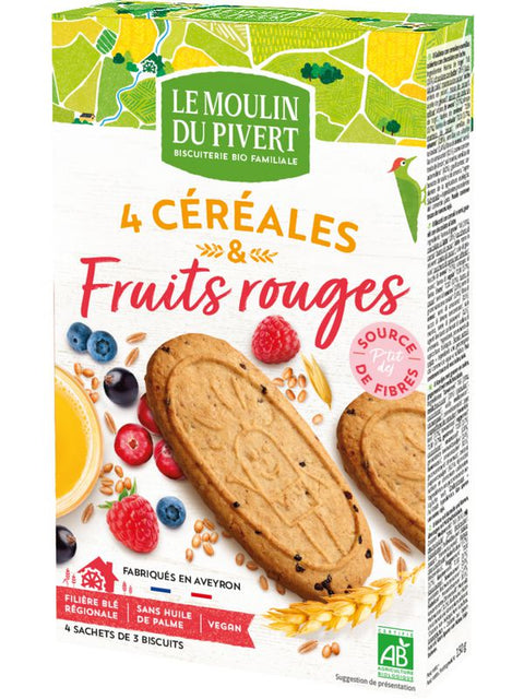 MOUL PIVER P'tit déj' cér. fruits r 190g