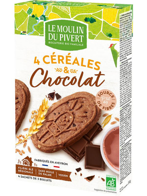 MOUL PIVER P'tit déj' céréales choc 190g