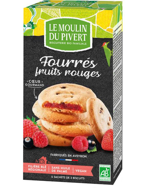 MOUL PIVER Fourrés fruits fouges 175g