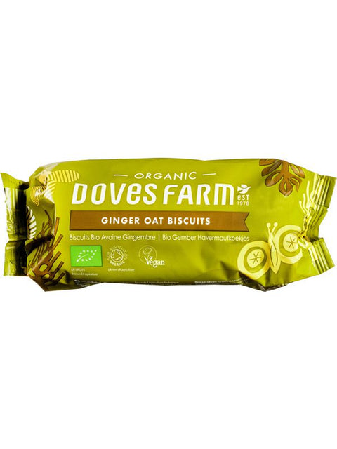 DOVESFARM Biscuits avoine gingembre 200g