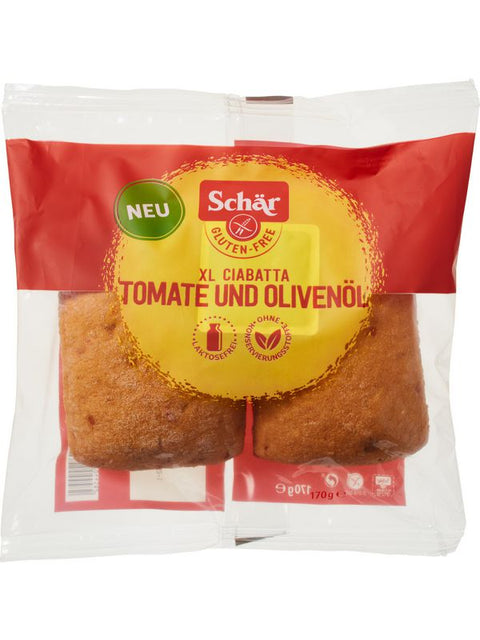 SCHAR Tomato&olive oil XL ciabatta 170g