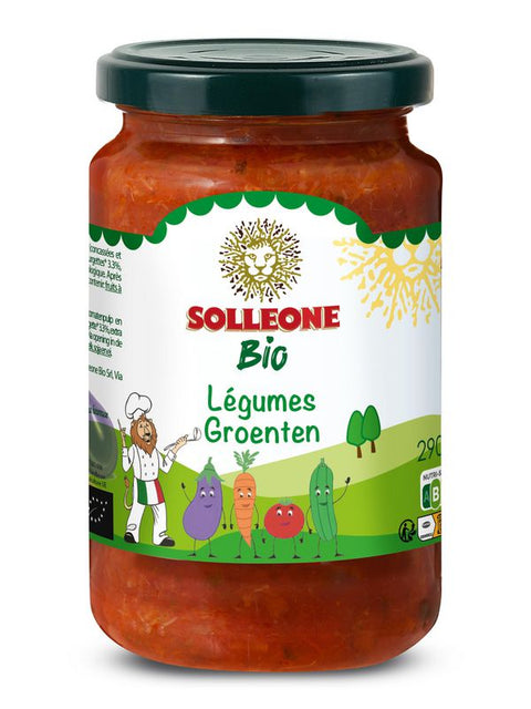 SOLL Sauce pâtes enfants légumes 290g