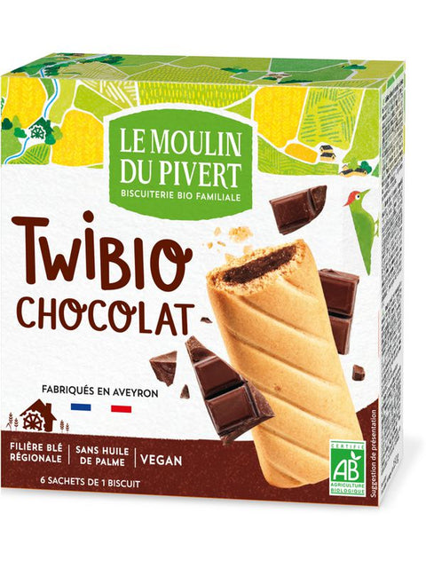 MOUL PIVER Twibio fourré chocolat 150g