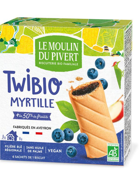 MOUL PIVER Twibio fourré myrtille 150g