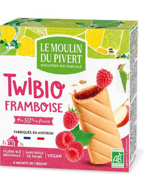 MOUL PIVER Twibio fourré framboise 150g