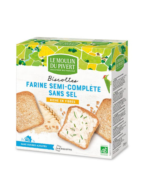 MOUL PIVER Biscottes farine bise 270g