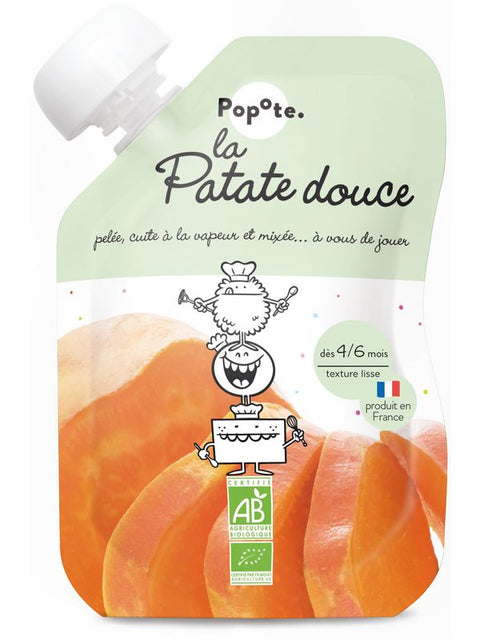 POPOTE Gourde patate douce 120g