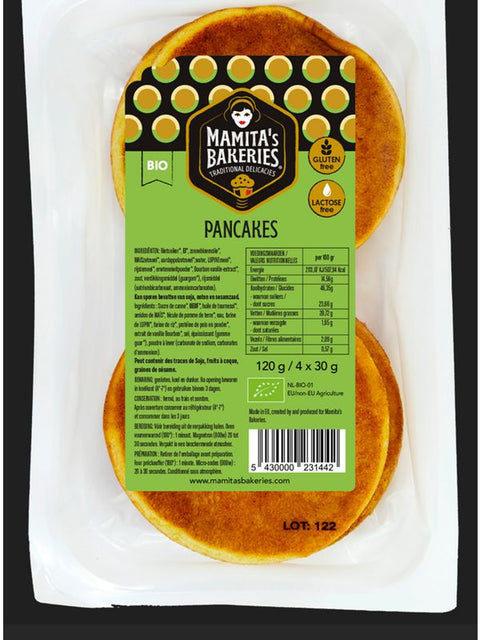 MAMITA Pancakes s.gluten/ s.lactose 120g