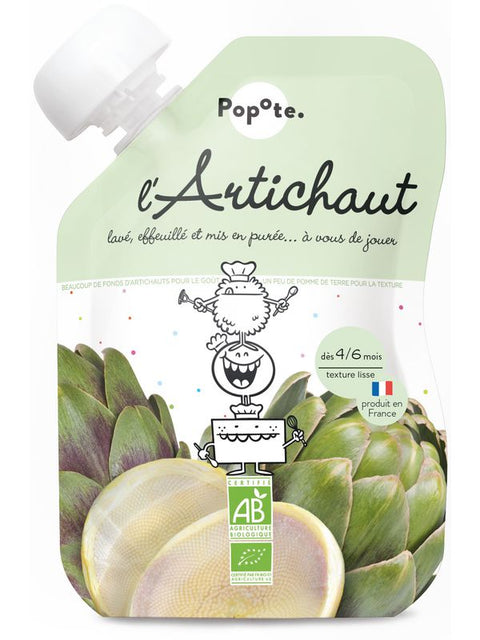 POPOTE Gourde artichaut 120g