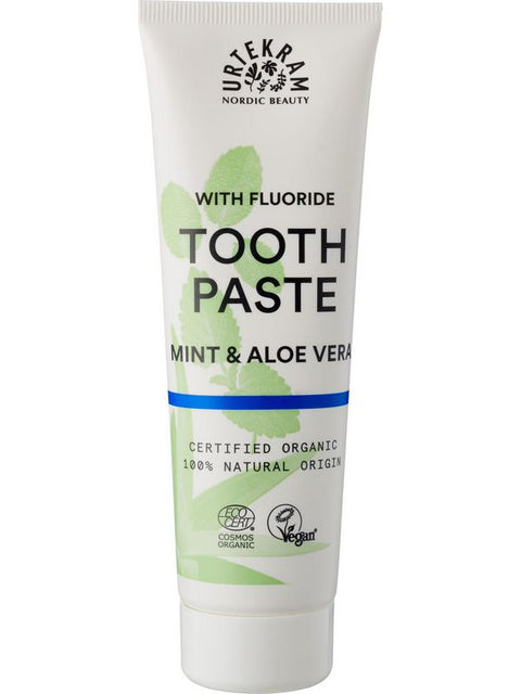URTEKRAM Dentifrice fluor menthe 75ml