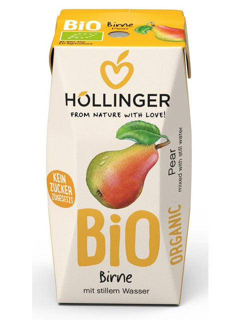 HOLLINGER Jus de poire 200ml