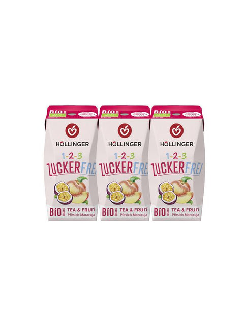 HOLLINGER Sugarfree passion-pêch 3X200ml
