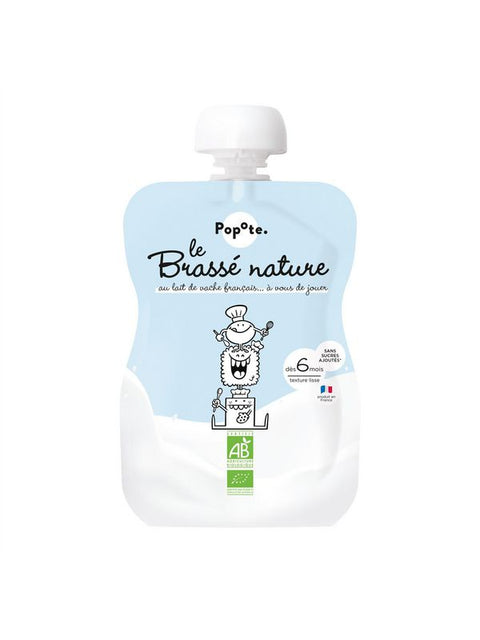 POPOTE Gourde brassé nature 100g