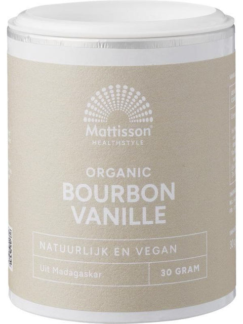 MATTISSON Bourbon vanille poudre 30g