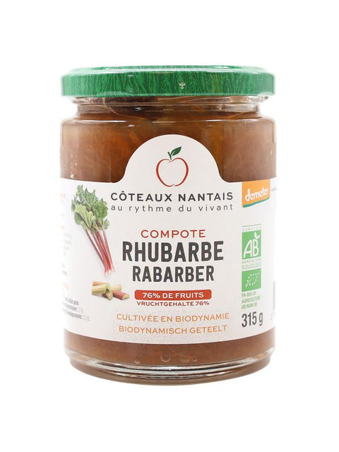 COTNANTAIS Compote de rhubarbe 315g