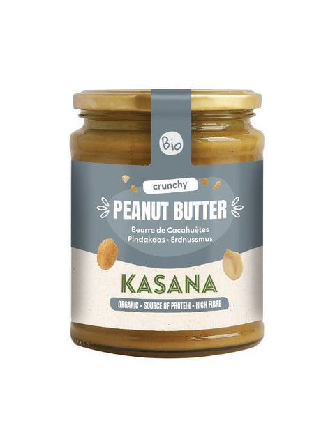 KASANA Pâte de cacahuète crunchy 500g