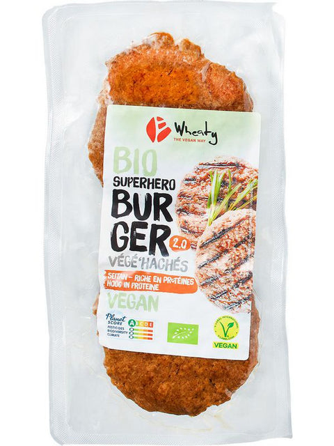 WHEATY Vegan superhero burger 2.0 180g