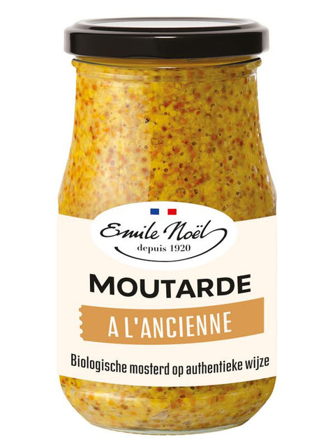 ENOEL Moutarde ancienne+grains 200g